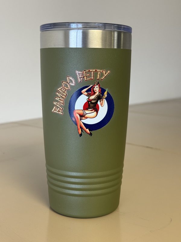 Bamboo Betty 20 Oz. Green Vacuum Insulated Tumbler